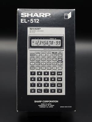 SHARP EL-512 SHARP EL-512